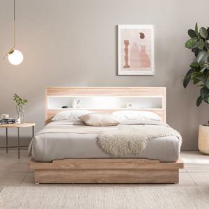 [아메리카나베드] 란체스 평상형 LED 조명 침대 프레임 단품 K