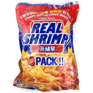 코스트코 바삭하게 튀긴 진 새우스낵 오리지널 280g(70g x4봉지)