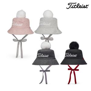 [아쿠쉬네트코리아] 타이틀리스트 우먼스 폼폼 버킷 골프모자