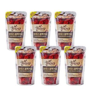 [칸타타] 아이스 블랙 파우치커피 230ml x 20개 편의점 커피