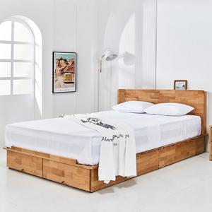 딜턴 더블킹 1700 하단 수납형 침대 엘다 원목 프레임 (착불)