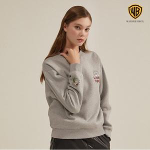 [디즈니골프]여성 루니툰즈 캐릭터 기모 맨투맨 스웻셔츠 HL4LTS093