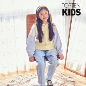 [탑텐키즈]MKD5DP2012  23년 SS  여아) 에코 배기 데님팬츠