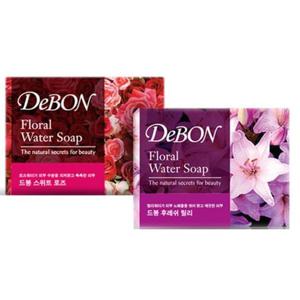 엘지 드봉비누100g X 4개입 (스위트로즈 후레쉬릴리)