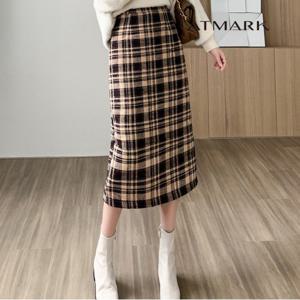 ATMARK (77까지)그레이스체크스커트_AA39SK021G