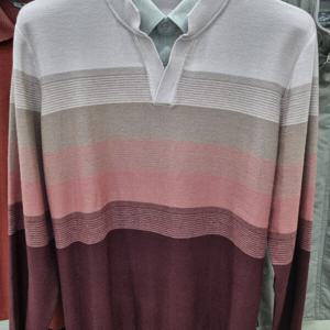 [크로커다일남성](전판 그라데이션 V넥 레이어드니트)CDA-A9-KT3