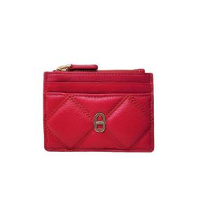 [에스콰이아]신상 소프트 다이아 퀼팅 여성 카드 지갑 ECCFPR659RE