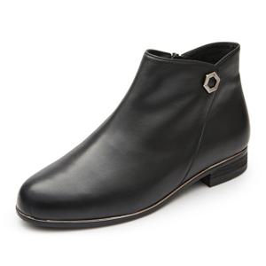 [랜드로바(여성화)]여성 원포인트 앵클부츠 RENBOC2036 블랙,화이트