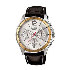 카시오 남성 남자 가죽시계 MTP-1374L-7A