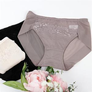 [올리브 레이디] 1805 인견 플로럴 레이스 팬티