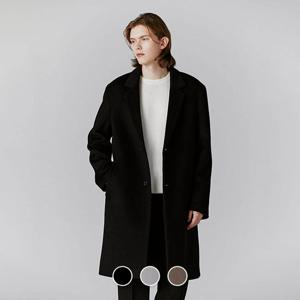 [지오다노/본사] 073917 울/캐시미어 싱글 코트
