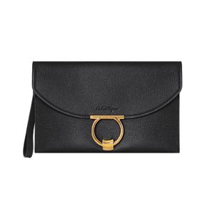 [페라가모] 간치니 마고 클러치백/블랙/21-H770 720475