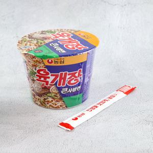 농심 육개장 큰사발면 110g 1개 / 컵라면 큰컵