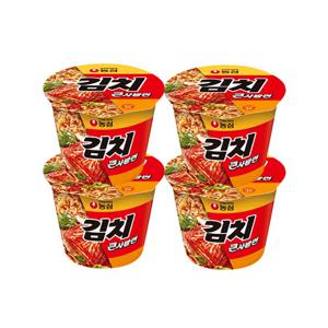 농심 김치 큰사발면 112g x4개 / 컵라면 큰컵