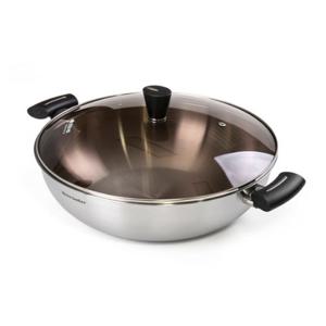 키친아트 국내산 인덕션겸용 레트로쿠커 냄비 궁중전골 30CM