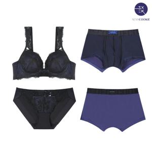 [섹시쿠키]할로윈 레이스 커플속옷SET1 SCWBZ901SCWPZ901SCMDZ901