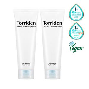 [2개묶음] 토리든 다이브인 저분자 히알루론산 클렌징 폼 150ml