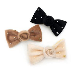 JP Clarisse (장폴 클라리쎄) 로즈 리본 자동핀 JC023AC