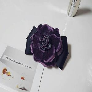 레이디 고품격 화사한 까멜리아 헤어핀 머리핀 11c