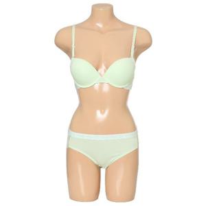[예스]시그니쳐 민트 브라 헴팬티 세트 YDWBZ473YDWPZ473