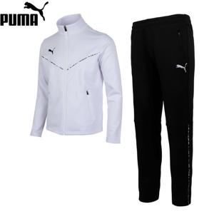 푸마 겨울 기모 방한 운동복 추리닝 트레이닝복 세트 화이트