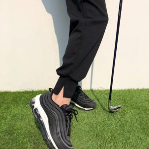 로로얼로이 허리빅밴드 트임 뱃살걱정날려버릴 스판골프조거팬츠