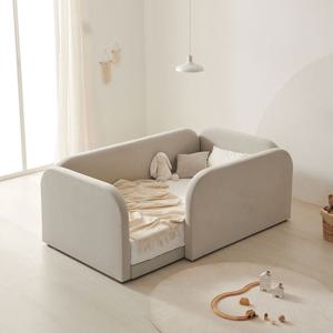 까사레브 몰리 데이베드 슈퍼싱글SS+안전가드 침대 프레임 아기 아동 저상형