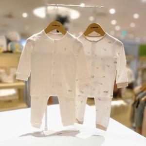 [오가닉맘] 유아 세로주디 브로디 긴소내의 2종세트 MIFP9B01S