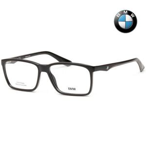 BMW 안경테 BW5005 002 빅사이즈 가벼운 사각 뿔테 로고장식
