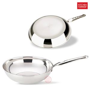 키친플라워 국산 IH 플래티나 통3중 궁중팬 22CM NY-1255 인덕션