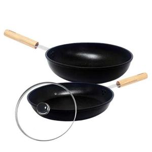 오슬로핏 우드 IH 인덕션 후라이팬 3종 28+28궁+커버