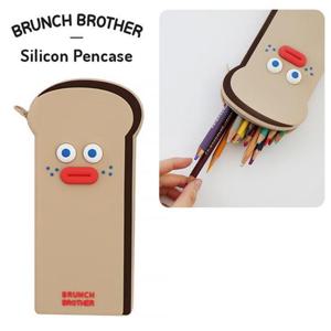 로마네 브런치브라더 실리콘 펜케이스 (토스트)