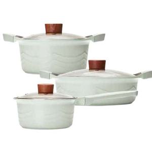 키친아트 홈앤IH인덕션 세라믹코팅 냄비 3종18P+20+24전골