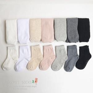 [꼼지]D무발 베이직타이즈+양말세트 유아동 타이즈