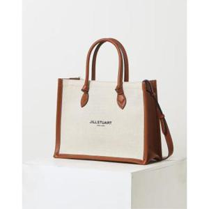[질스튜어트]JABA3F330I2아이보리 캔버스 토트백