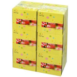 하얀티슈 정사각티슈 70매X6개입 8개 청소 클리너