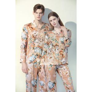 [비비안(언더웨어)]블랙라벨 비스코스 레이온 플라워 여성파자마 WP8772A