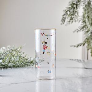 [모던하우스] 윈터카니발 슬림롱 내열 유리컵 400ml