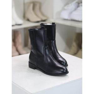 바이로쏘 세이브존03 소가죽 빅 사이즈 3.0cm 로우힐 앵클부츠 (BY)23F11139CE3W