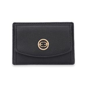 [에스콰이아]23FW 신상 모던 심플 라벤더 투톤 여성 포켓 카드지갑 EOCFPR896BK