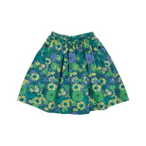 [빈]그린 플라워 리본 스커트(BX16SK01GN)