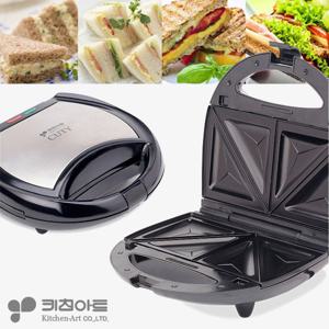 키친아트 1구 샌드위치메이커 토스터기 와플 간식 제조기 PK-2168JT