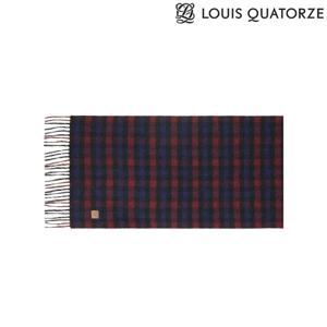 [루이까또즈(스카프)](1CMC223WI) 캐시미어 남성머플러 필릭스 와인