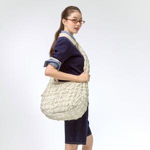 세인트스코트 에이든 퀼팅 라지 크로스백 NIV5851 아이보리