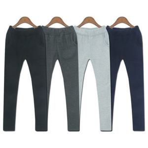 무지 세미 기모트레이닝바지 DM-6965