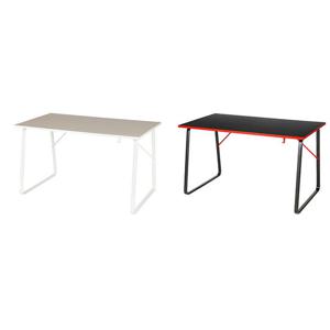 이케아 HUVUDSPELARE 게이밍 책상 베이지 140x80cm