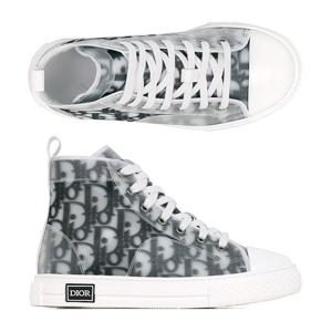 디올 KIDS 화이트 오블리크 스니커즈 0SBS21SHOA Y43I