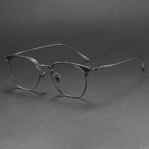 WB-07152 하금테 안경테 빈티지 앤티크 초경량 티타늄