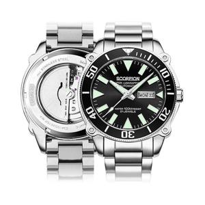 스콜피온 100m방수 다이버 오토매틱워치 SP3494M-BK