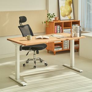 에이픽스 전동 스탠딩 높이조절 북미산 원목 모션데스크 1400